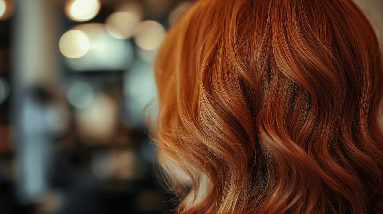La coloration des cheveux roux : guide complet meches et balayage
