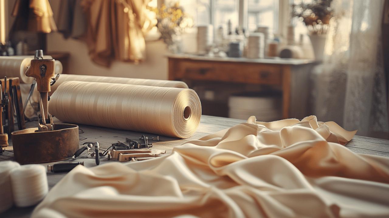 L’art delicat du travail de la soie dans les ateliers de Haute Couture